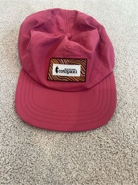 Cotopaxi pink hat
